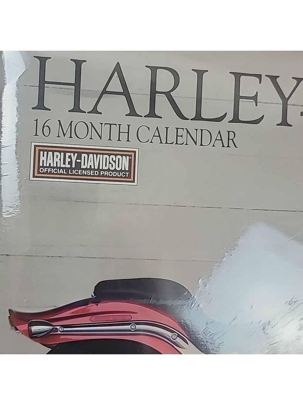 Harley davidson calendar 2008 great pictures nwt - Picture 2 of 7
